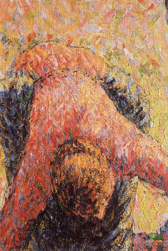 Camille Pissarro Detail of Pick  Apples